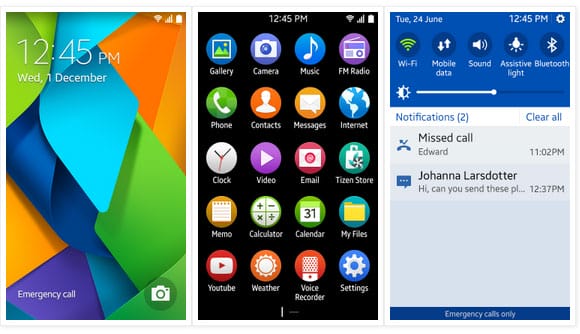 TIZEN os